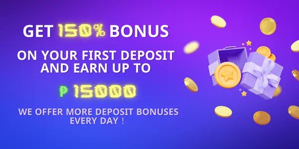 Bouncing Ball welcome reward banner with gold game artwork
